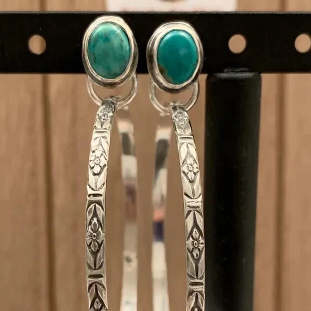 Retro Onyx Bohemian Style Earrings