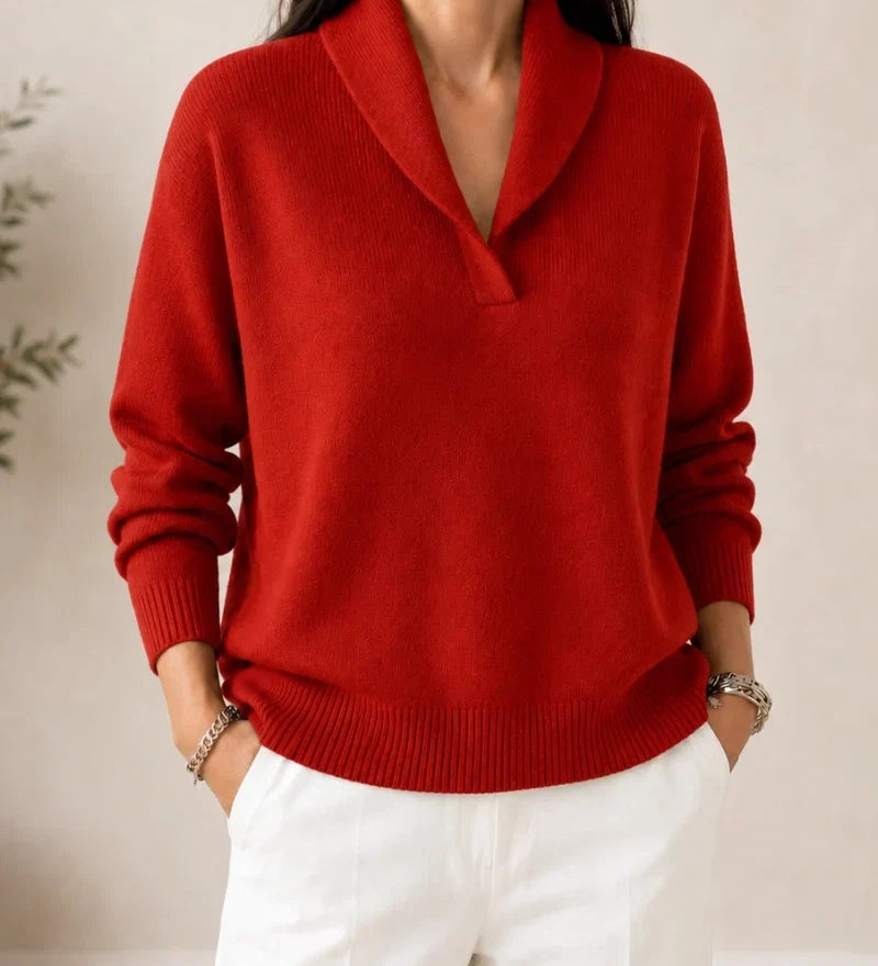Cosy V-Neck Jumper for Women