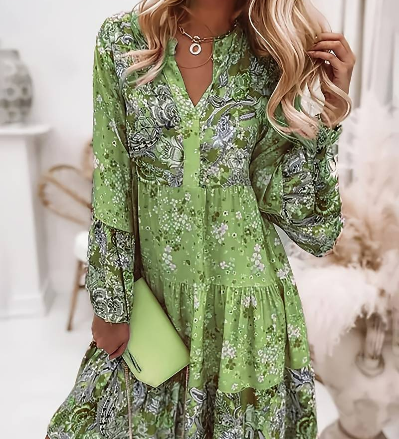 Eira - Boho-Kleid mit Druck