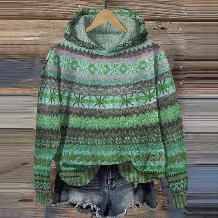 Gaby | Retro Ethnischer Pullover
