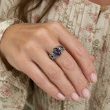 Crescent Moon Statement Ring