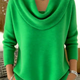 Cowl Neck Jumper for Women